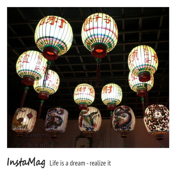 光遠燈籠觀光工廠:紅磚的建築~掛上整排中國風的燈籠&光遠燈籠觀光工廠