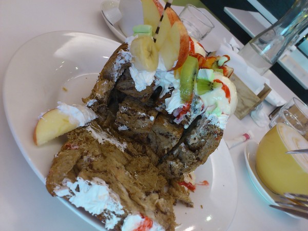 藍廚和風洋食：甜食新寵兒~~蜜糖土司X藍廚和風洋食