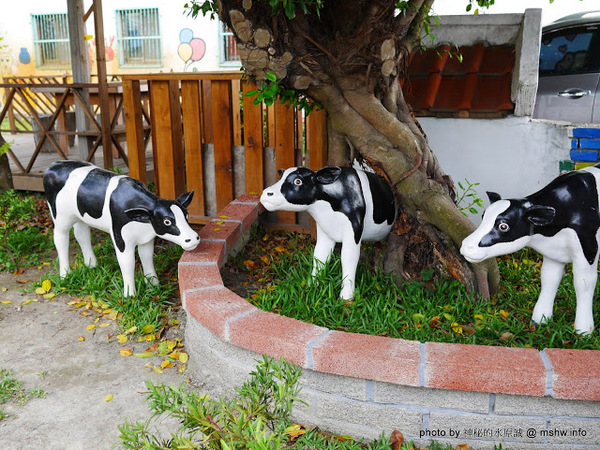 乳牛彩繪村：【景點】彰化Fubow Wetland 福寶濕地-教育生態園區&乳牛彩繪村@福興福寶村 : 海賊王山寨風彩繪, 記得做好防曬喔…