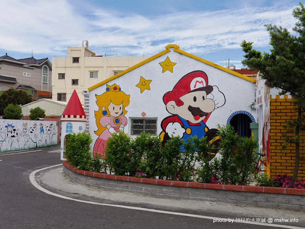 乳牛彩繪村：【景點】彰化Fubow Wetland 福寶濕地-教育生態園區&乳牛彩繪村@福興福寶村 : 海賊王山寨風彩繪, 記得做好防曬喔…