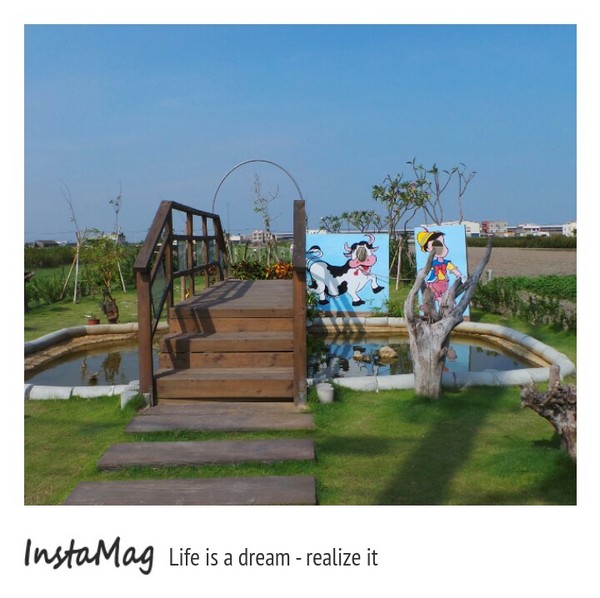 乳牛彩繪村：【彰化景點】彰化藍曬圖~福寶乳牛彩繪村