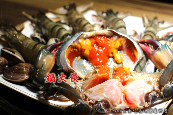 鍋大俠:永和美食『鍋大俠日式石頭火鍋』戰車蝦/帝王蝦/紅蟳
