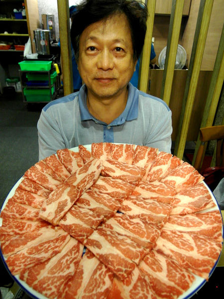 春日日本料理(台北總店)：【大安】春日日本料理。N訪。數大為美的牛肉之花