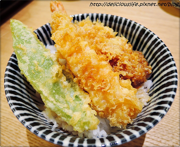 天婦羅丼飯吃法