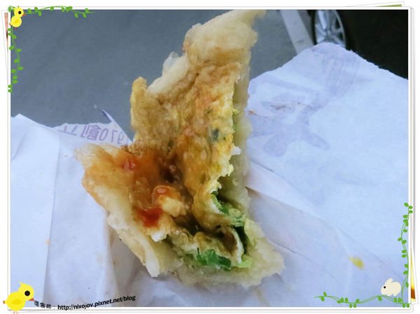 宜蘭-礁溪-柯氏蔥油餅-到此一遊，不吃遺憾-柯氏蔥油餅加蛋