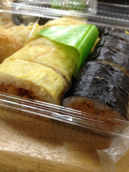 阿婆壽司:分量好多且便宜的~~壽司~~