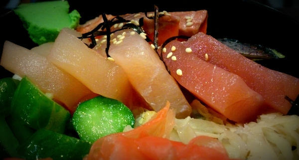 百八魚場(古亭店):【台北.捷運古亭站】百八魚場『都會現代風.生魚片丼飯平價享用』