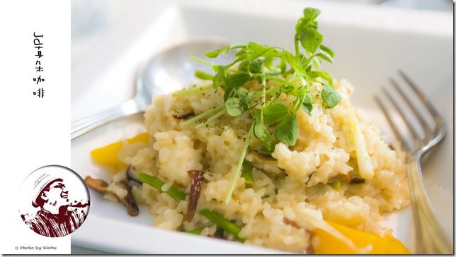 奶油野菇燉飯-Jd真朵咖啡店