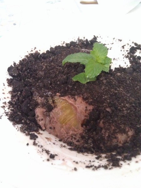 藍白拖冰舖：丞食中壢 - 藍白拖 之 小盆栽冰  中原大學