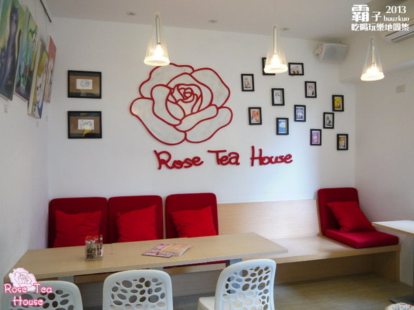 Rose Tea House:Rose Tea House ~ 吃著酥脆鬆餅配著花茶的優雅下午茶時光