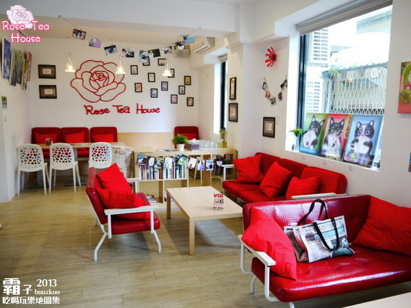 Rose Tea House:Rose Tea House ~ 吃著酥脆鬆餅配著花茶的優雅下午茶時光