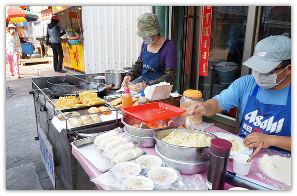 建國炸粿攤：馬公♬老少咸宜素食點心～美食節目也報導！　建國（素食）炸粿