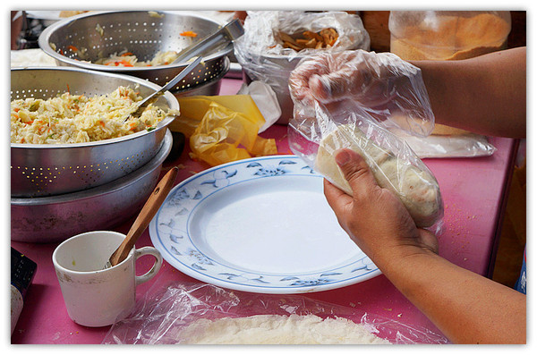 建國炸粿攤：馬公♬老少咸宜素食點心～美食節目也報導！　建國（素食）炸粿