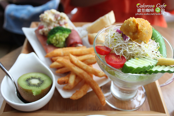 Caloroso Cafe - 歐怡咖啡二館：✪歐怡咖啡二館✪早餐~102.08.07~偶像劇「親愛的，我愛上別人了」場景拍拍走