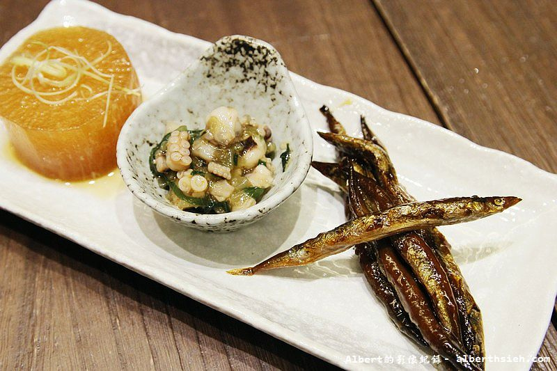 台北信義．鷹流辛味噌拉麵：【三宝盛り】綜合小菜