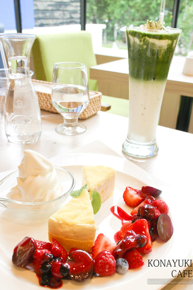 KONAYUKI 粉雪 北海道 Style Cafe:KONAYUKI 粉雪 北海道 Style Cafe LeTAO小樽乳酪蛋糕 下午茶(捷運中山站)