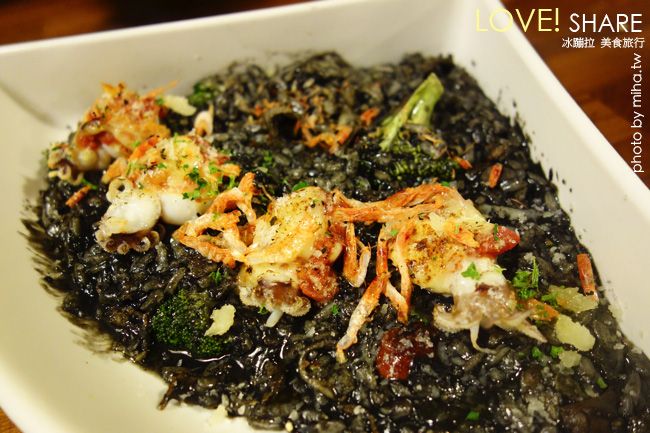 吃義燉飯 冰蹦拉