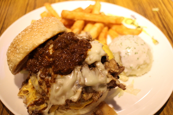 the Chips美式餐廳(光復店):The chips美式餐廳(光復店)份量十足