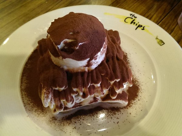 the Chips美式餐廳(光復店):《口碑券》the Chips美式餐廳│豪邁美式餐點 甜點也是大份量!!?@國父紀念館站