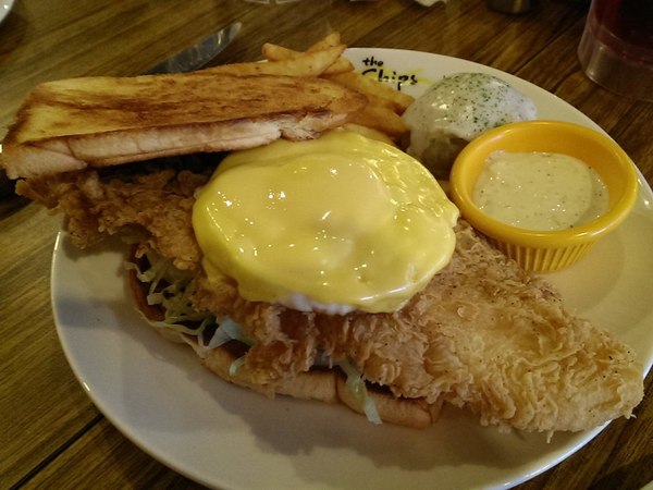 the Chips美式餐廳(光復店):《口碑券》the Chips美式餐廳│豪邁美式餐點 甜點也是大份量!!?@國父紀念館站