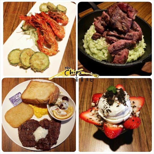 the Chips美式餐廳(光復店)：[台北東區]滿足味蕾的超大份量 ♥『the Chips美式餐廳 / 光復店』♥ 除了漢堡你怎麼能錯過牛排
