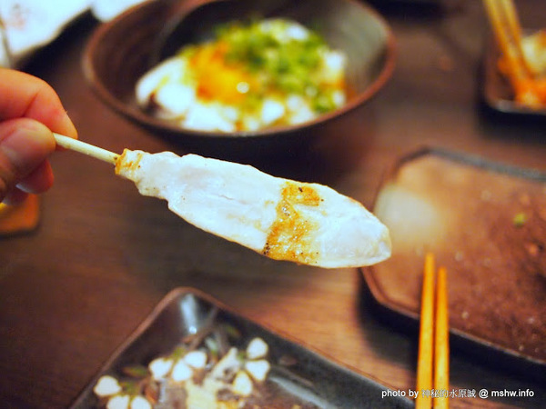 手串本舖(竹北店):【食記】新竹手串本舖串燒居酒屋@竹北 : 少見的生雞肉串燒與料理,口味與環境上都還算不錯