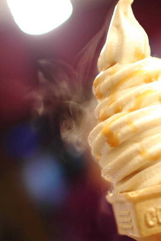 焦糖海塩霜淇淋