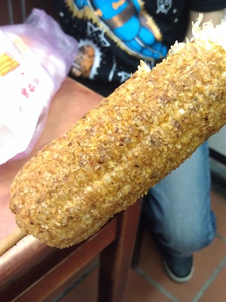 烤舞棧:丞食中壢- 烤舞棧 來串有品質的烤玉米+黃金泡菜