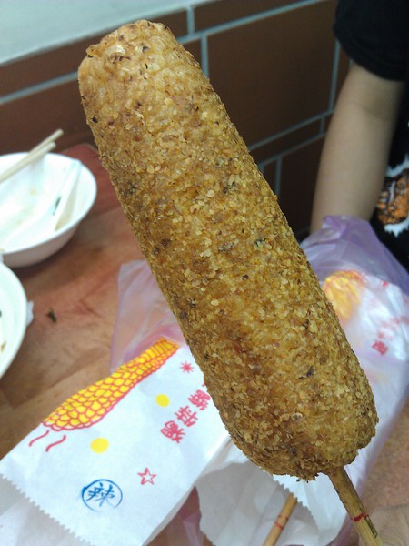 烤舞棧:丞食中壢- 烤舞棧 來串有品質的烤玉米+黃金泡菜