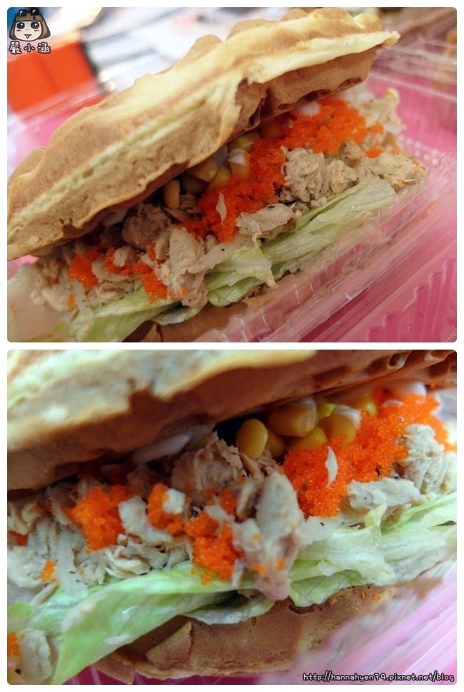 倍樂堤鬆餅專賣店 - Palette waffle✤上班族下午茶✤下午茶✤燻雞佐XO醬✤明太子鮪魚✤草莓香蕉巧奶✤芋泥布丁✤團購美食✤團購下午茶✤宅配