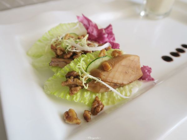 舒果新米蘭蔬食(台北南京東店)：台北 捷運松江南京站~舒果 高CP值王品素食套餐