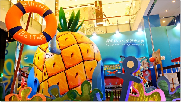 台茂購物中心：【桃園/蘆竹】來海綿寶寶的家開同樂會吧