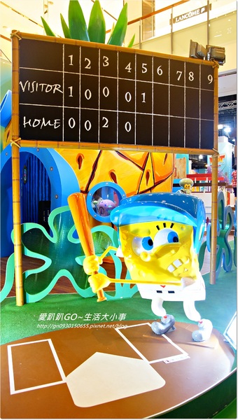 台茂購物中心：【桃園/蘆竹】來海綿寶寶的家開同樂會吧