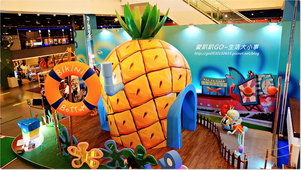 台茂購物中心：【桃園/蘆竹】來海綿寶寶的家開同樂會吧