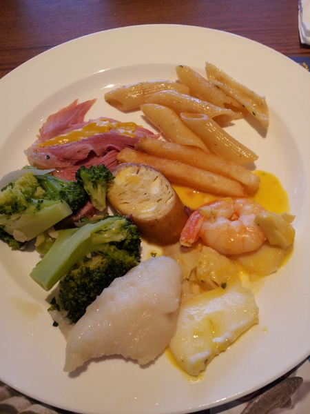 漢來海港自助餐廳:【台中廣三SOGO】漢來海港自助餐廳 下午茶 買餐券還挺划算的!