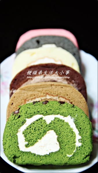 奶油匠蛋糕：【奶油匠蛋糕】七彩繽紛招牌瑞士捲