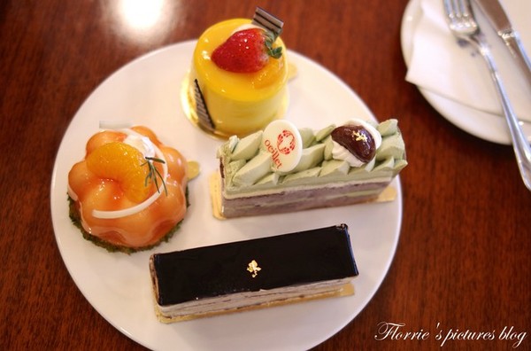 歐華酒店-歐麗蛋糕坊：邀約~歐華酒店--歐麗Cafe-歐麗下午茶~英式下午茶就是特別地吸引人丫