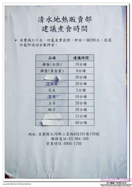 清水地熱公園(Qing-Shui Geothermal Pools)：2016宜蘭景點-清水地熱/重新營運/地熱煮蛋、玉米、地瓜/泡腳池