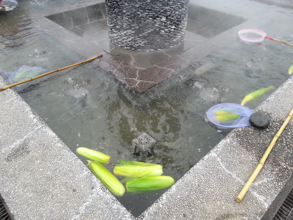 清水地熱公園(Qing-Shui Geothermal Pools)：宜蘭三星地熱公園煮玉米.免費溫泉可泡腳