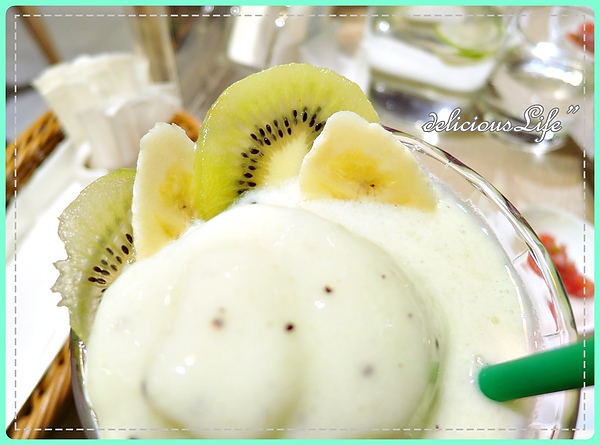 奇異果香蕉冰沙1