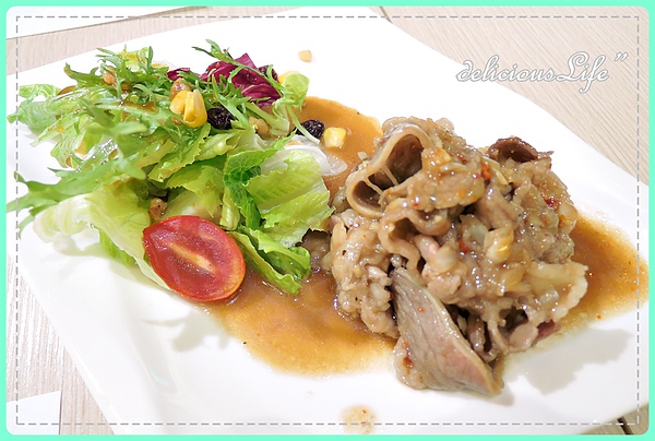 辣味雪花牛沙拉160