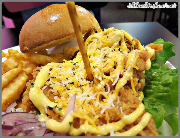 你要加什麼醬之酥炸雞腿堡1