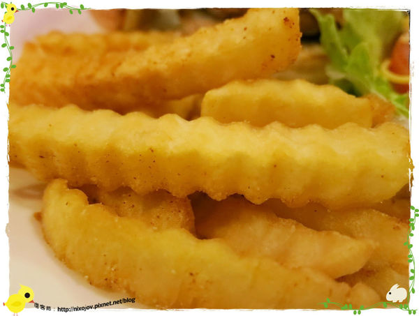 台北-Rock Shock 驚嚇搖滾廚房-聖誕夜驚魂-漢堡餐套-薯條