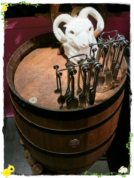 台北-Rock Shock 驚嚇搖滾廚房-聖誕夜驚魂-餐具