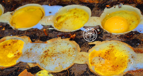 太極鰲車輪餅：呷飽祙【新北板橋･太極鱉車輪餅】排隊爆漿紅豆餅