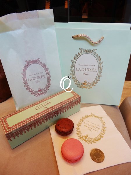 Laduree(台北微風店)：馬卡龍界中的LV~~法國Laduree Macaron．台北微風店