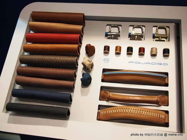 PIQUADRO頂級皮革(誠品信義)：【生活】帥氣紮實的皮件作工! 義大利工匠手工縫製實演 @ 台北信義-誠品信義旗艦店-PIQUADRO頂級皮革