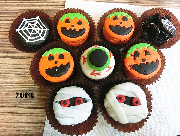 天鵝脖子街(台中逢甲):【邀稿】不給糖就搗蛋!!天鵝脖子街首推~萬聖節馬卡龍搞怪登場~@天鵝脖子街