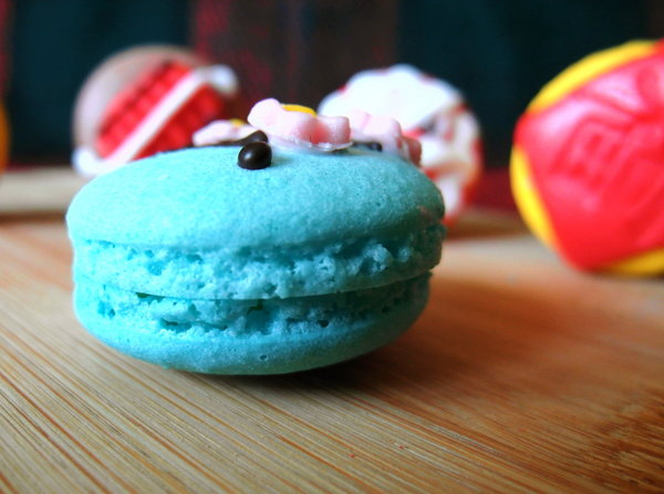 天鵝脖子街(台中逢甲):宅配試吃 ❤ 天鵝脖子街迎春馬卡龍禮盒