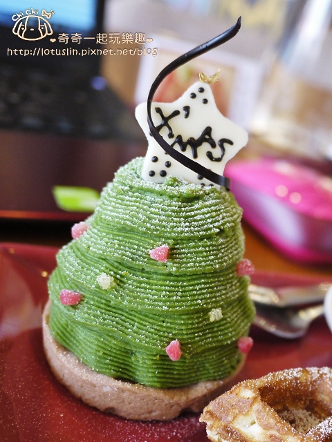 CT Life X 小日子:台南 CT Life X 小日子 聖誕節期間限定 耶誕套餐 抹茶聖誕樹